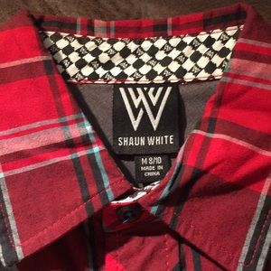 Shaun White Boys Short Sleeve Button Up